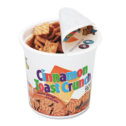 Cinnamon Toast Crunch Cereal, taza de 2 oz de una sola porción, 6/paquete