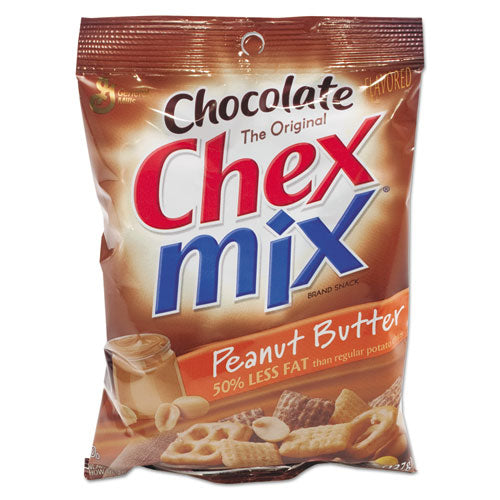 Chex Mix, Trail Mix de sabor tradicional, bolsa de 3.75 oz, 8/caja