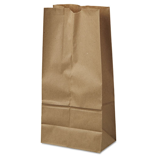 Bolsas de papel para comestibles, capacidad de 40 lb, n.º 16, 7.75" x 4.81" x 16", kraft, 500 bolsas