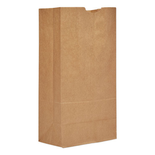 Bolsas de papel para comestibles, capacidad de 57 lb, n.º 20, 8.25" x 5.94" x 16.13", kraft, 500 bolsas