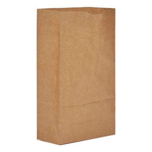 Bolsas de papel para comestibles, capacidad de 50 lb, n.º 6, 6" x 3.63" x 11.06", kraft, 500 bolsas