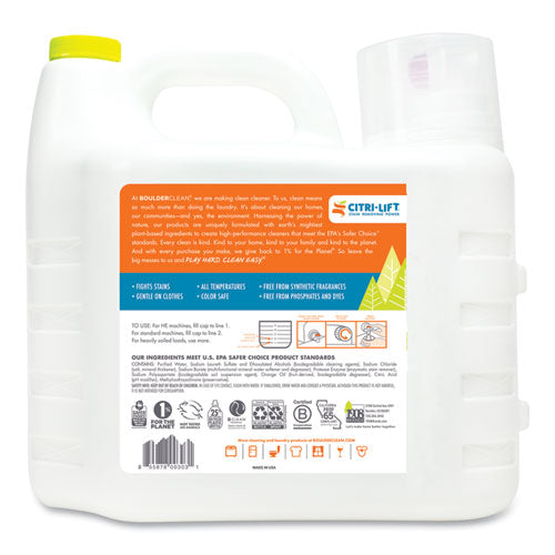 Detergente líquido para ropa, Citrus Breeze, 200 He Loads, botella de 200 oz