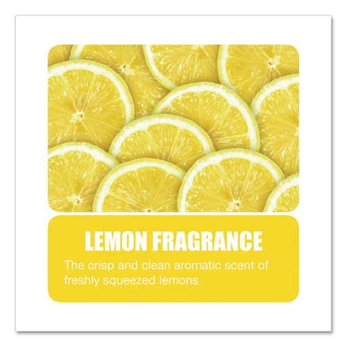 Enzym D Digester Liquid Deodorant, Lemon, 1 Gal Bottle, 4/carton