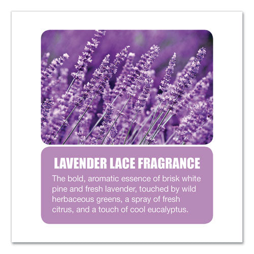 Diamond 3d Urinal Screen, Lavender Lace Scent, 0.13 Oz, Lavender, 10/box