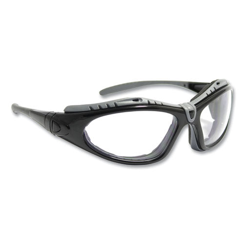 Optical Fuselage Safety Goggles, Black Frame, Clear Lens