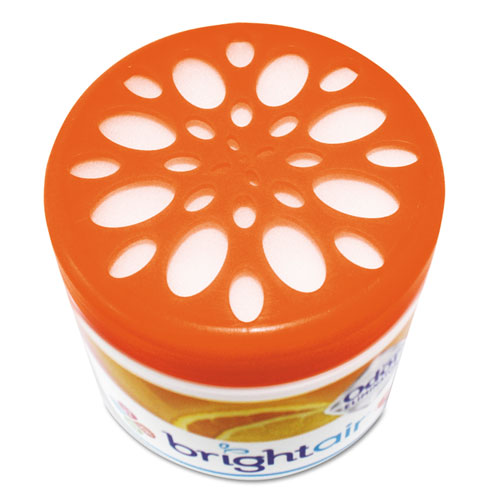 Super Odor Eliminator, Mandarin Orange And Fresh Lemon, 14 Oz Jar, 6/carton