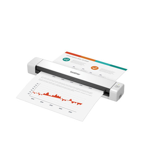 Escáner de documentos móvil compacto Ds-640, resolución óptica de 600 ppp, alimentador automático de documentos de 1 hoja