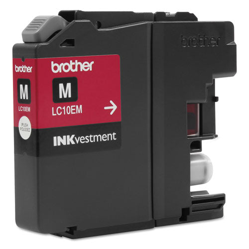 Lc10em Inkvestment Super High-yield Ink, 1,200 Page-yield, Magenta
