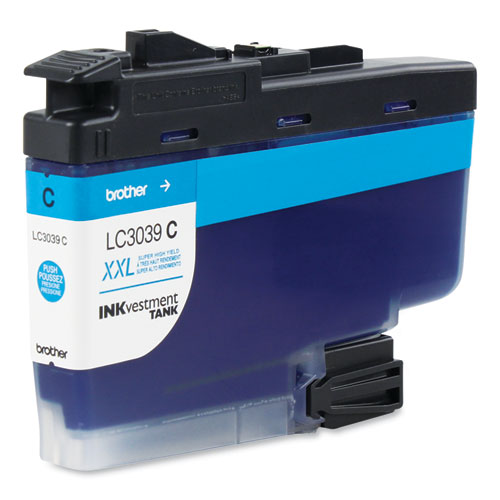 Lc3039c Inkvestment Ultra High-yield Ink, 5,000 Page-yield, Cyan