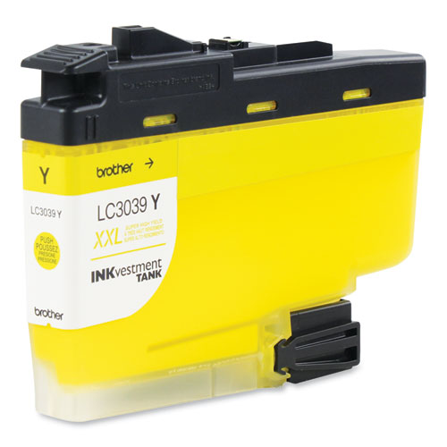 Lc3039y Inkvestment Tinta de ultra alto rendimiento, rendimiento de 5000 páginas, amarillo