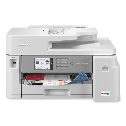 Mfc-j5855dw Inkvestment Tank Impresora de inyección de tinta en color todo en uno, copia/fax/impresión/escaneo