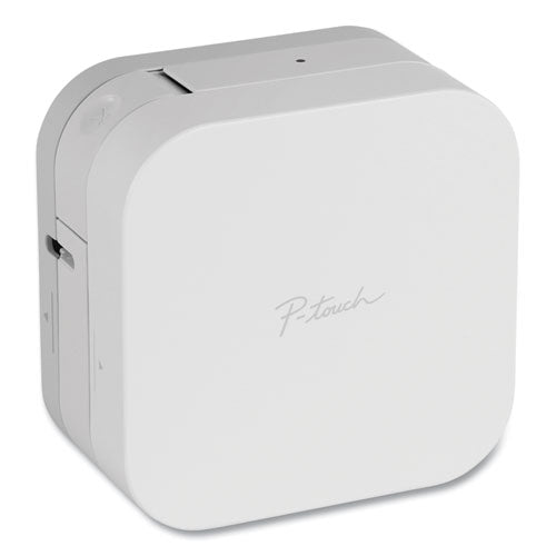 Pt-p300bt P-touch Cube Label Maker, velocidad de impresión de 20 mm/s, 2,5 x 4,6 x 4,6