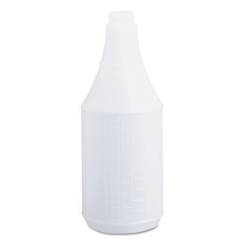 Botella rociadora con relieve, 24 oz, transparente, 24/caja