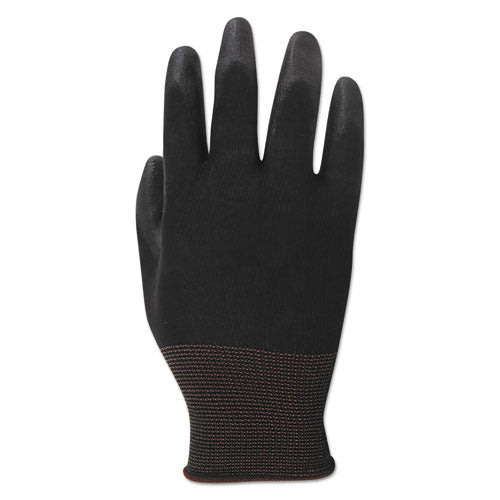 Palm Coated Cut-resistant Hppe Glove, Salt And Pepper/black, Size 10 (x-large), Dozen
