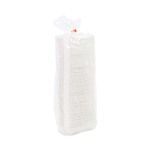 Canastas de papel para alimentos, capacidad de 0.5 lb, rojo/blanco, 1,000/cartón