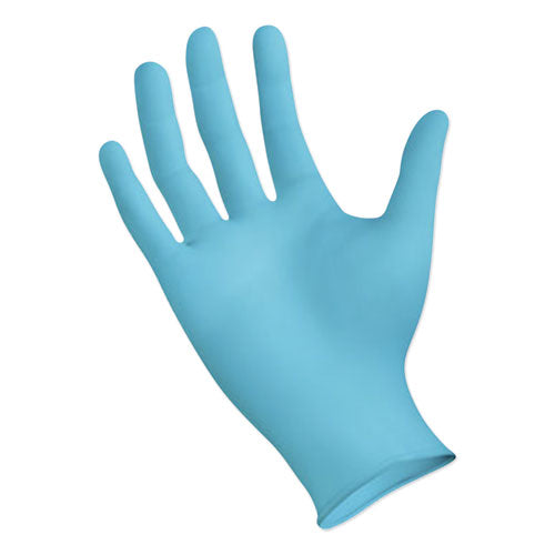 Disposable General-purpose Powder-free Nitrile Gloves, Large, Black, 4.4 Mil, 1,000/carton