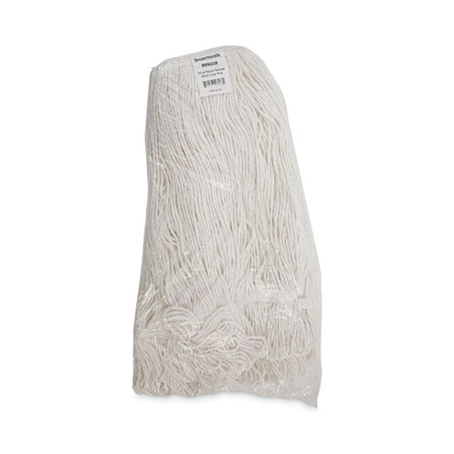 Pro Loop Web/tailband Wet Mop Head, rayón, 24 oz, blanco, 12/cartón