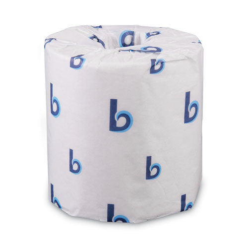 2-ply Toilet Tissue, Septic Safe, White, 125 Ft Roll Length, 500 Sheets/roll, 96 Rolls/carton