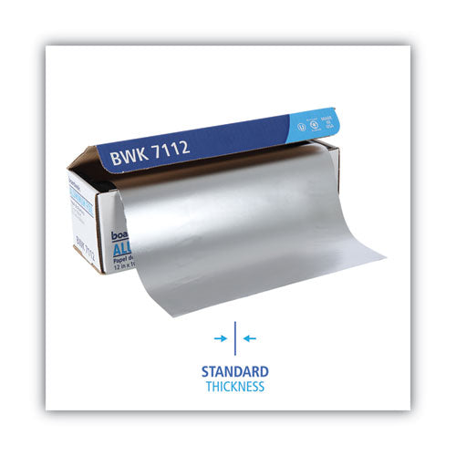 Rollo de papel de aluminio estándar, 12" x 1,000 pies