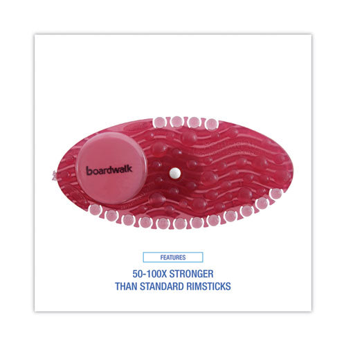 Ambientador Curve, Manzana Especiada, Sólido, Rojo, 10/caja