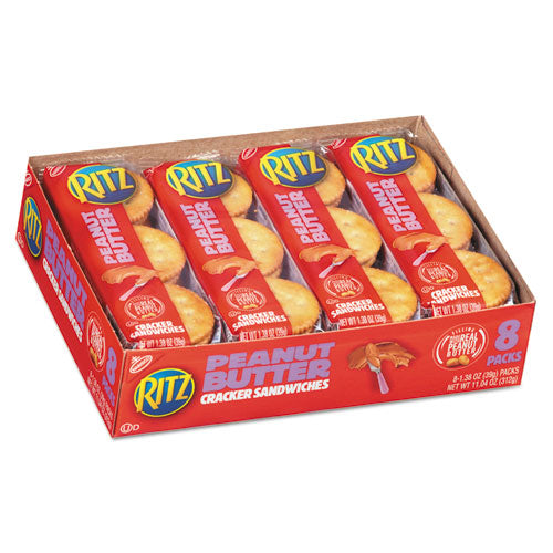 Sándwiches de galletas de mantequilla de maní Ritz, paquete de 1.38 oz