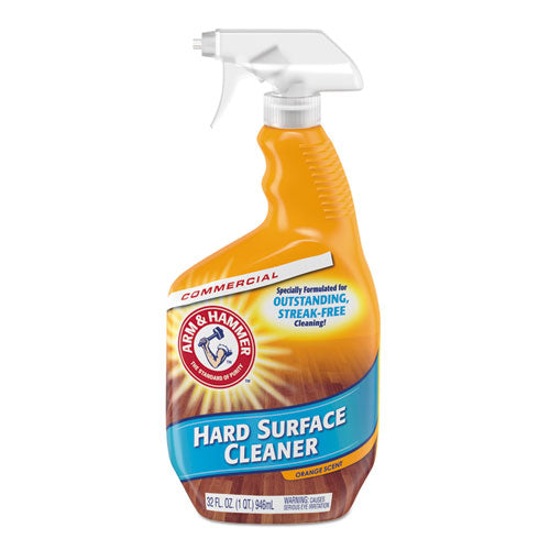 Hard Surface Cleaner, Orange Scent, 32 Oz Trigger Spray Bottle, 6/ct