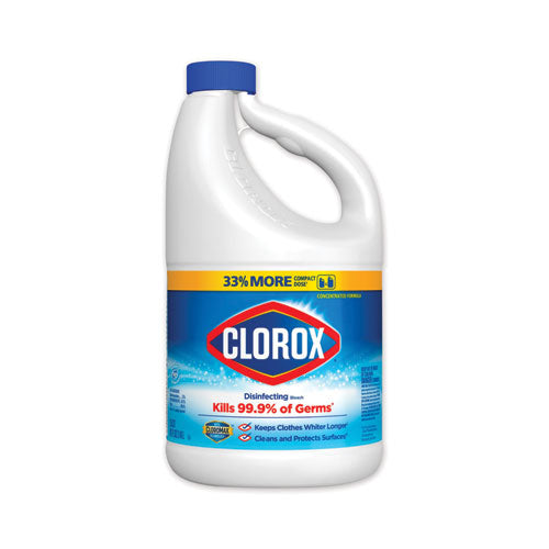 Regular Bleach With Cloromax Technology, 24 Oz Bottle, 12/carton