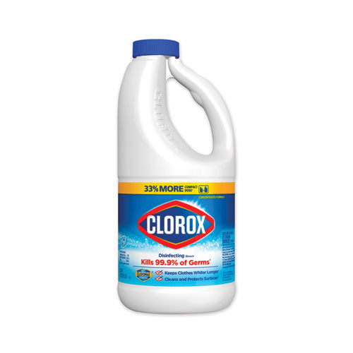 Regular Bleach With Cloromax Technology, 24 Oz Bottle, 12/carton