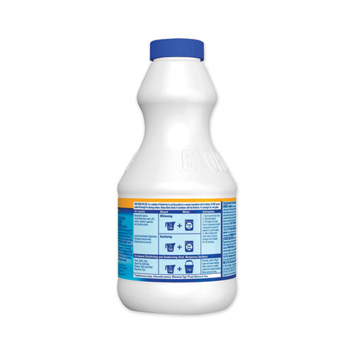 Blanqueador regular con tecnología Cloromax, botella de 24 oz, 12/caja