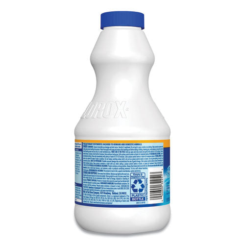 Blanqueador regular con tecnología Cloromax, botella de 24 oz, 12/caja