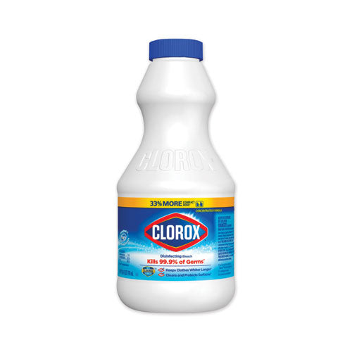 Regular Bleach With Cloromax Technology, 81 Oz Bottle, 6/carton