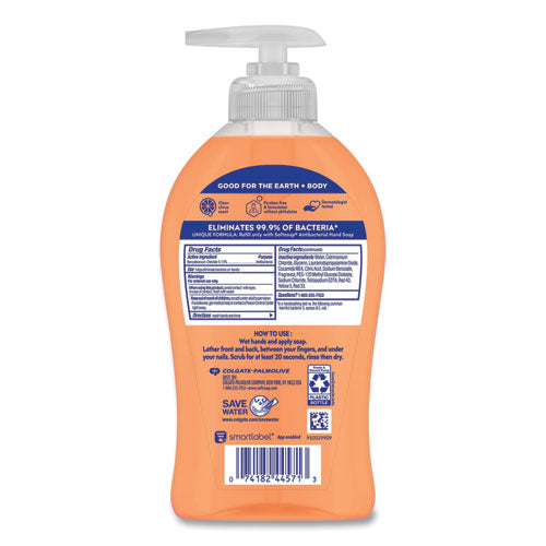 Jabón de manos antibacteriano, limpieza nítida, botella con bomba de 11.25 oz