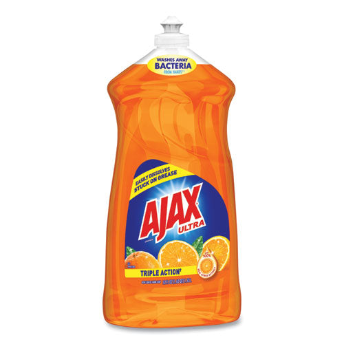 Detergente para platos, líquido, antibacteriano, naranja, 52 oz, botella