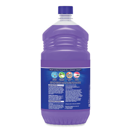 Limpiador multiusos antibacteriano, aroma a lavanda, botella de 48 oz, 6/cartón