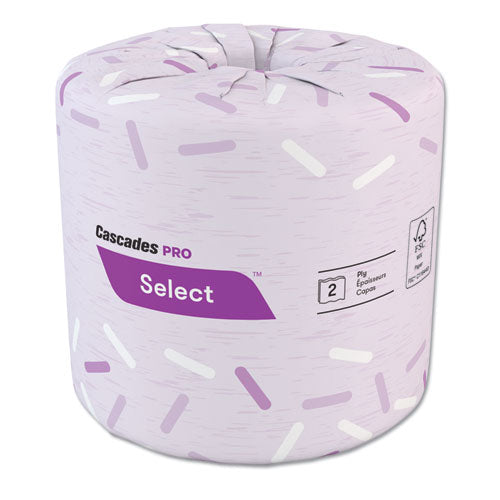 Select Standard Bath Tissue, 2-ply, White, 4 X 3.19, 500/roll, 96/carton
