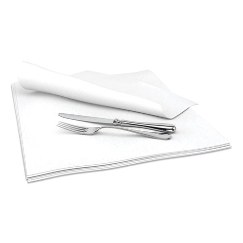 Select Dinner Napkins, 1-ply, 15 X 15, White, 1000/carton