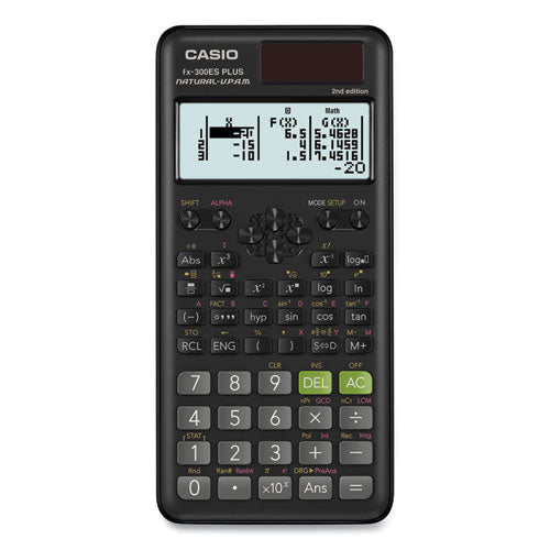 Fx-300es Plus 2nd Edition Scientific Calculator, 16-digit Lcd, Pink