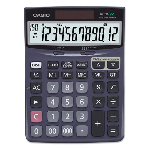 Calculadora Dj120d, Lcd de 12 dígitos