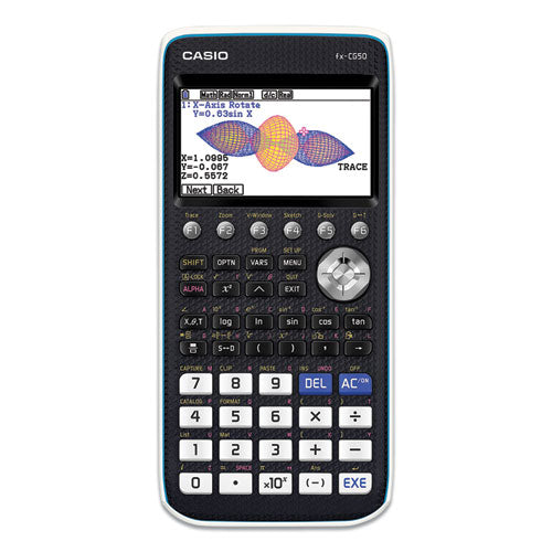 Fx-cg50 Prizm Color Graphing Calculator, 21-digit Lcd, Black