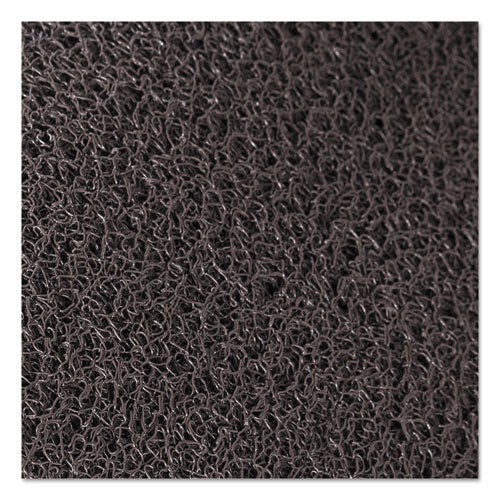 Rely-on Olefin Indoor Wiper Mat, 36 X 48, Charcoal