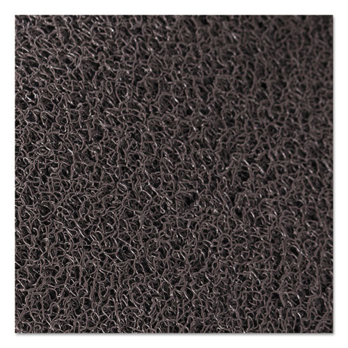 Rely-on Olefin Indoor Wiper Mat, 48 X 72, Charcoal