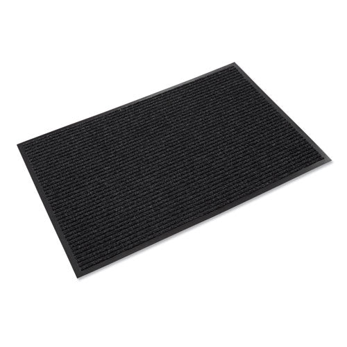 Needle Rib Wipe And Scrape Mat, Polypropylene, 36 X 60, Gray