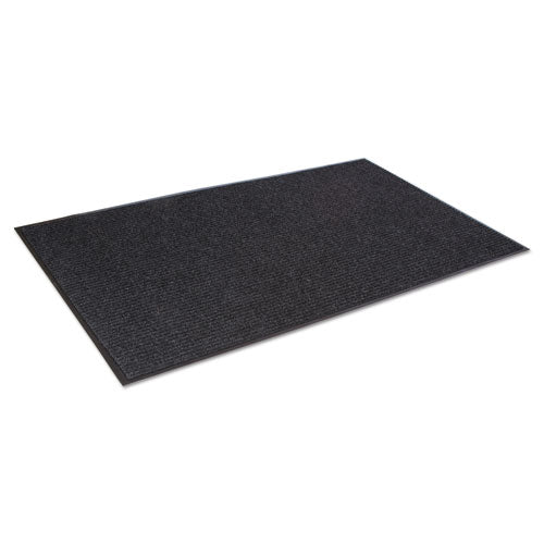 Needle-rib Wiper/scraper Mat, Polypropylene, 48 X 72, Charcoal