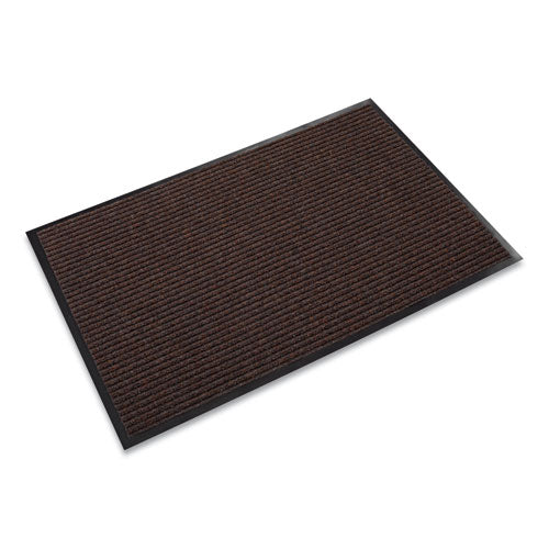 Alfombrilla para limpiar y raspar con costilla de aguja, polipropileno, 36 x 120, marrón