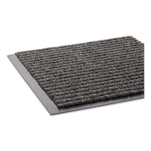 Alfombrilla para limpiar y raspar con costilla de aguja, polipropileno, 36 x 120, marrón