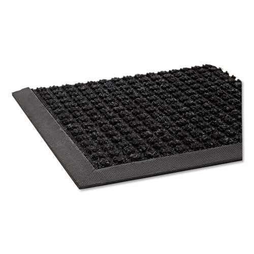 Super-soaker Wiper Mat With Gripper Bottom, Polypropylene, 36 X 120, Charcoal