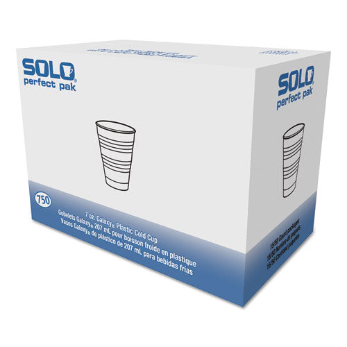 High-impact Polystyrene Cold Cups, 16 Oz, Translucent, 50 Cups/sleeve, 20 Sleeves/carton