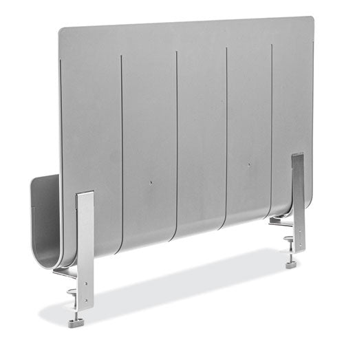 Panel de privacidad Oasis, 24 x 2,7 x 16,36, gris