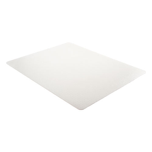 Economat Tapete para silla de uso ocasional, alfombra de pelo bajo, rollo, 46 ​​x 60, rectangular, transparente