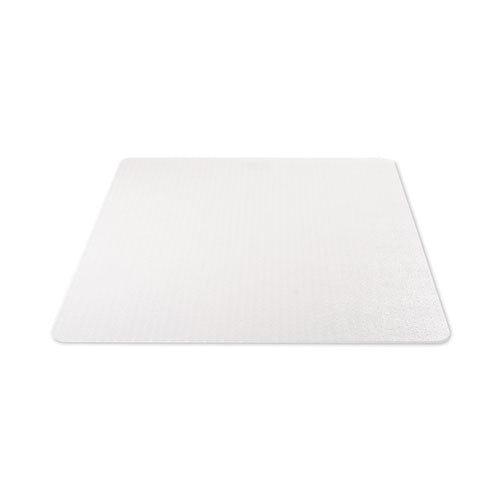 Supermat Tapete para silla de uso frecuente para alfombra de pelo mediano, 36 x 48, rectangular, transparente